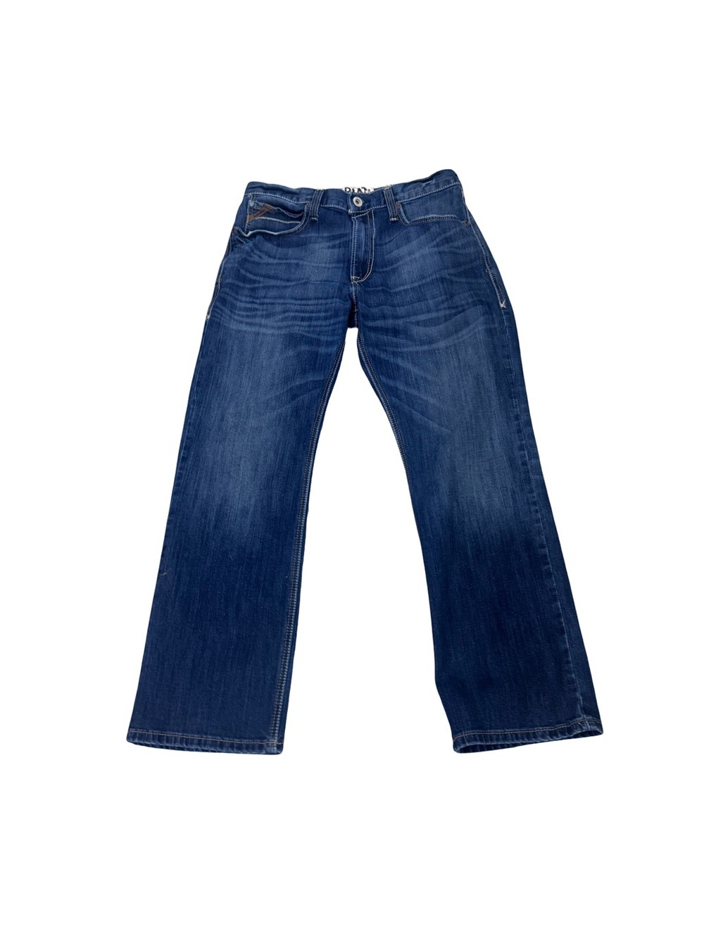 Men's Arist M4 low rise boot cut jeans
